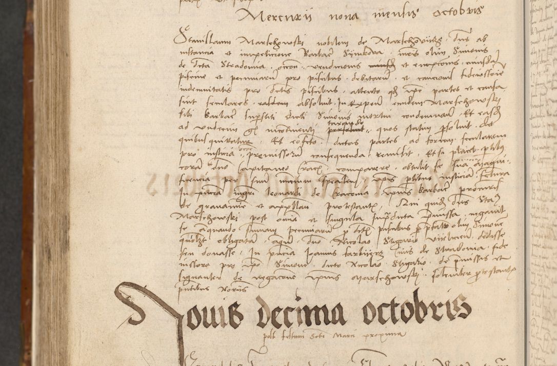 Zdjęcie nr 635 dla obiektu archiwalnego: [Acta actorum vicarialia coram Johanne de Goslaw]