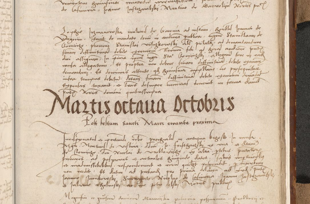 Zdjęcie nr 634 dla obiektu archiwalnego: [Acta actorum vicarialia coram Johanne de Goslaw]