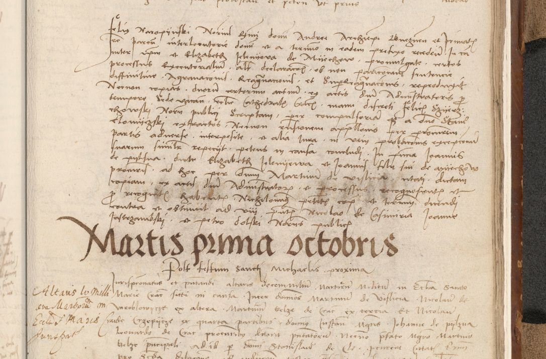 Zdjęcie nr 632 dla obiektu archiwalnego: [Acta actorum vicarialia coram Johanne de Goslaw]
