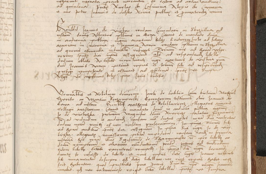 Zdjęcie nr 626 dla obiektu archiwalnego: [Acta actorum vicarialia coram Johanne de Goslaw]