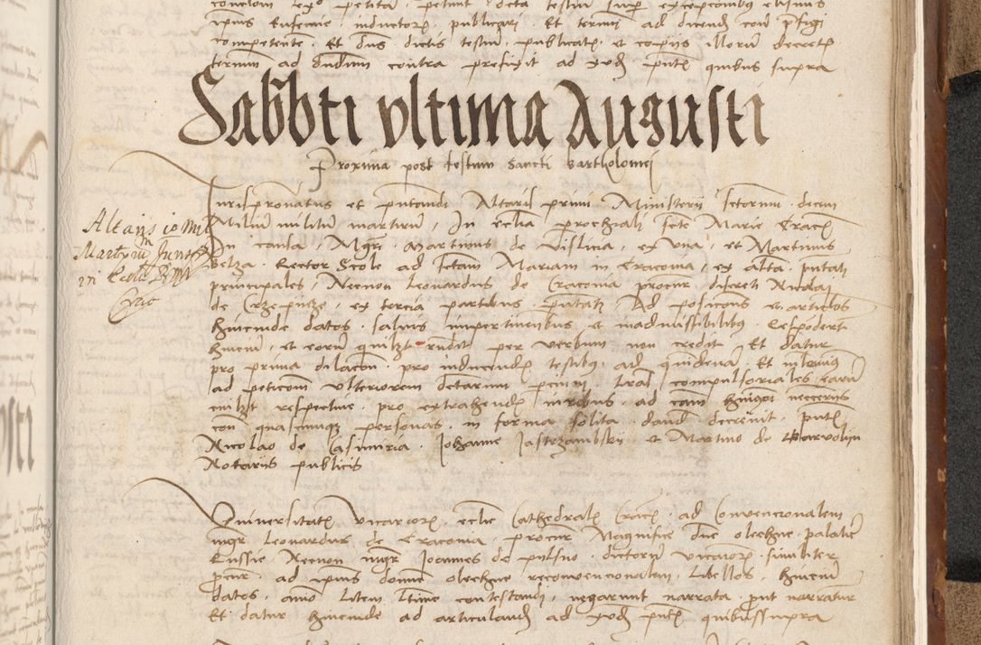 Zdjęcie nr 620 dla obiektu archiwalnego: [Acta actorum vicarialia coram Johanne de Goslaw]
