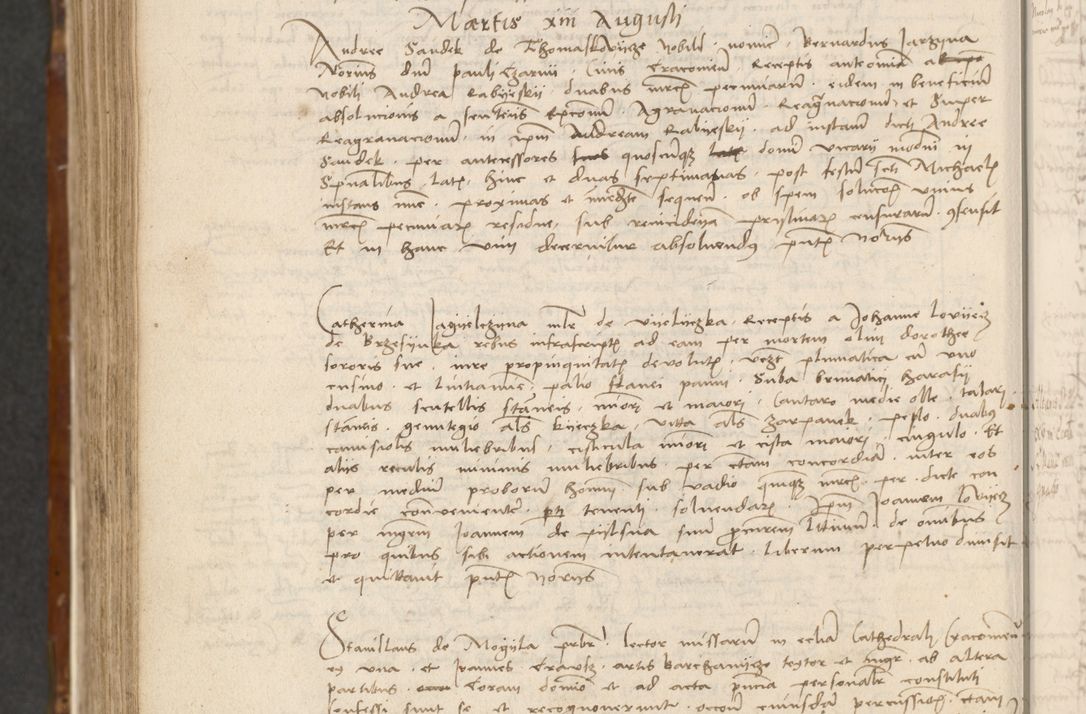 Zdjęcie nr 615 dla obiektu archiwalnego: [Acta actorum vicarialia coram Johanne de Goslaw]