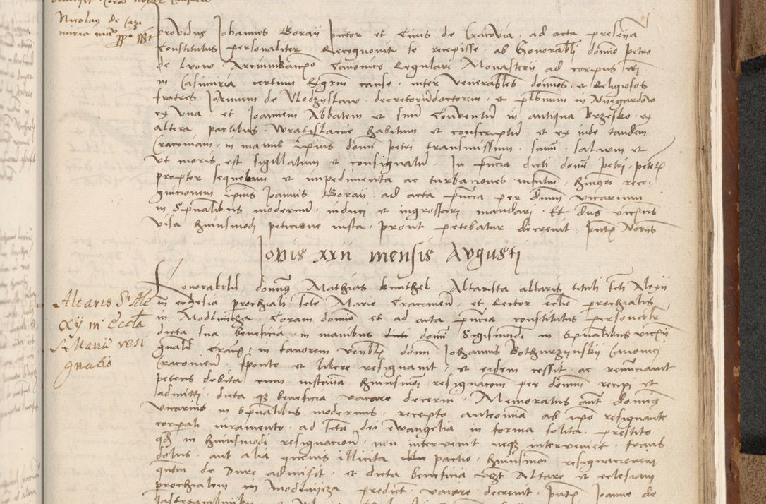 Zdjęcie nr 616 dla obiektu archiwalnego: [Acta actorum vicarialia coram Johanne de Goslaw]