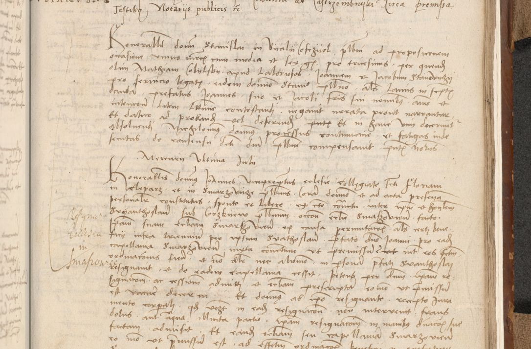 Zdjęcie nr 612 dla obiektu archiwalnego: [Acta actorum vicarialia coram Johanne de Goslaw]