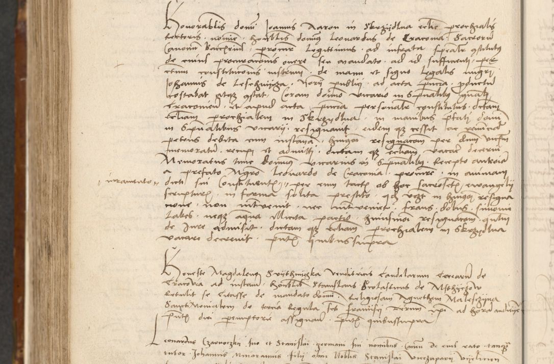 Zdjęcie nr 609 dla obiektu archiwalnego: [Acta actorum vicarialia coram Johanne de Goslaw]