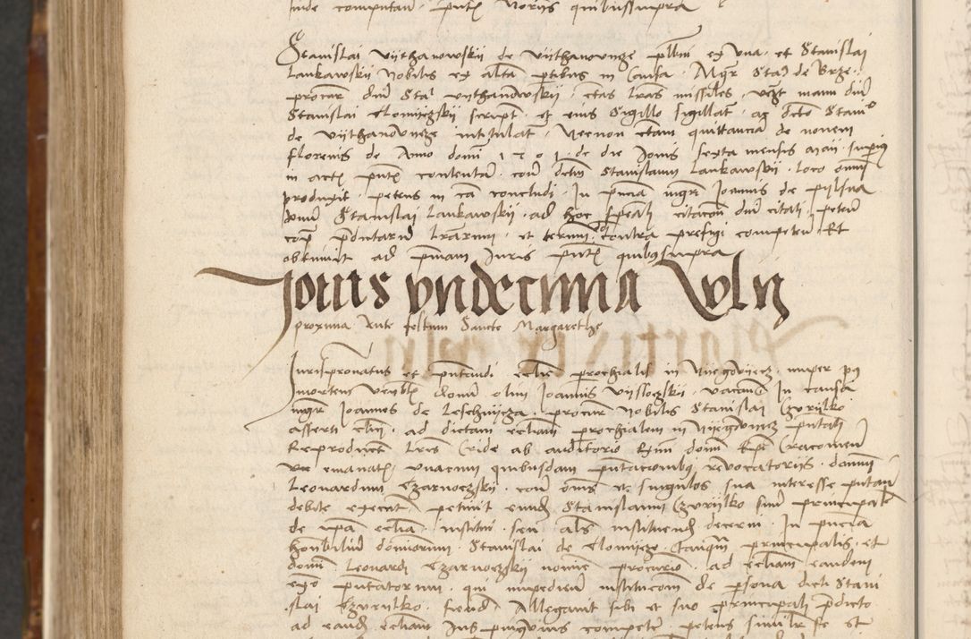 Zdjęcie nr 607 dla obiektu archiwalnego: [Acta actorum vicarialia coram Johanne de Goslaw]