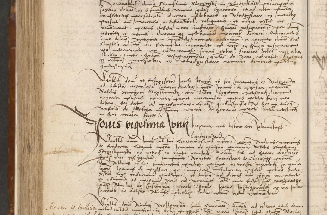 Zdjęcie nr 599 dla obiektu archiwalnego: [Acta actorum vicarialia coram Johanne de Goslaw]