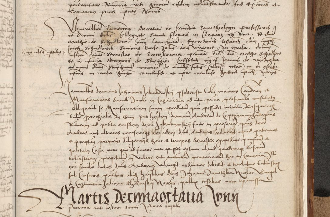 Zdjęcie nr 598 dla obiektu archiwalnego: [Acta actorum vicarialia coram Johanne de Goslaw]