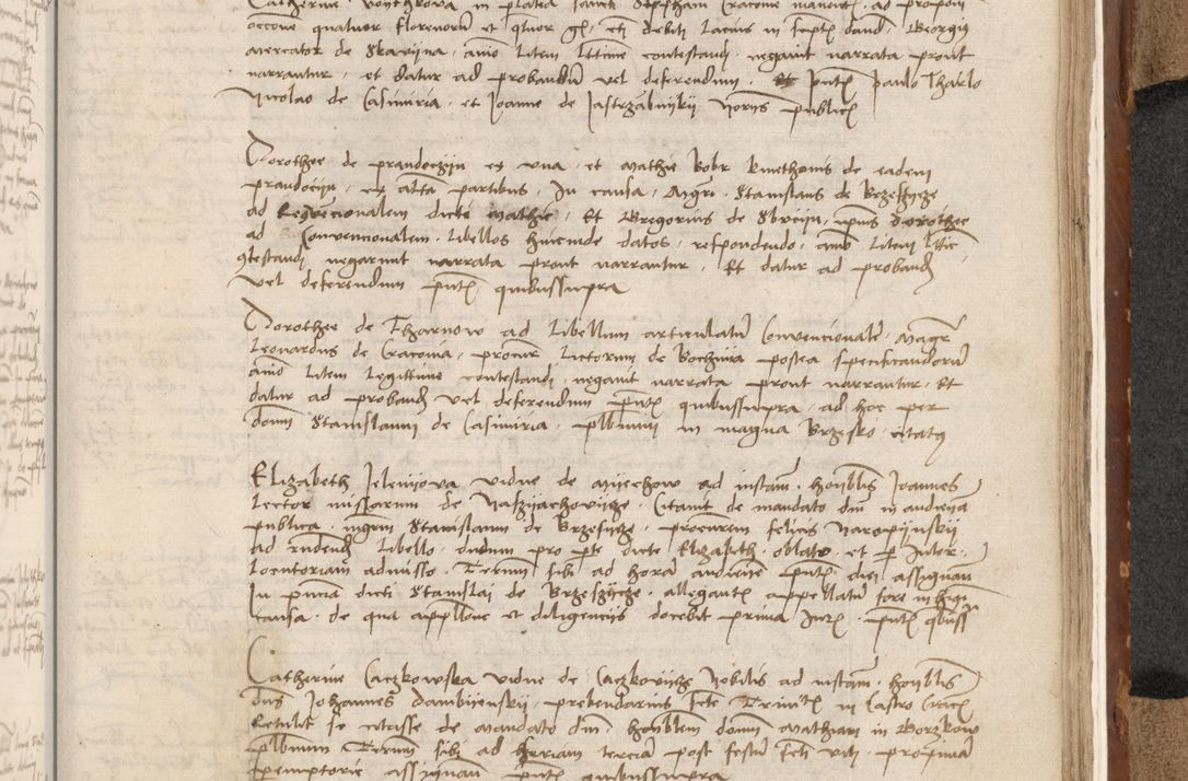 Zdjęcie nr 596 dla obiektu archiwalnego: [Acta actorum vicarialia coram Johanne de Goslaw]