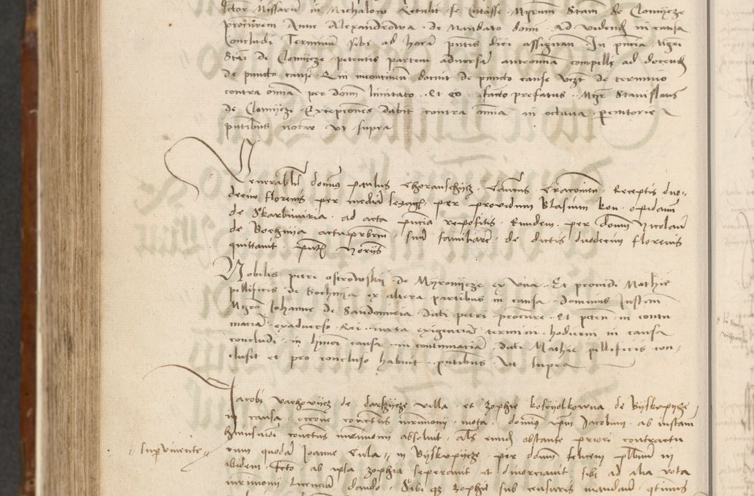 Zdjęcie nr 591 dla obiektu archiwalnego: [Acta actorum vicarialia coram Johanne de Goslaw]
