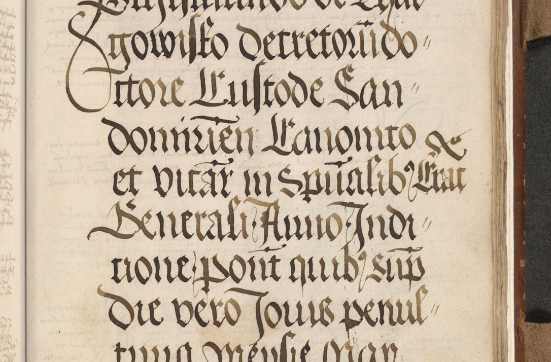 Zdjęcie nr 590 dla obiektu archiwalnego: [Acta actorum vicarialia coram Johanne de Goslaw]