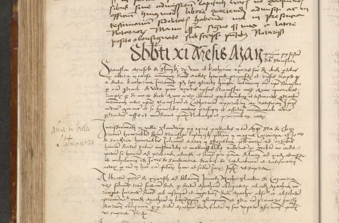 Zdjęcie nr 587 dla obiektu archiwalnego: [Acta actorum vicarialia coram Johanne de Goslaw]