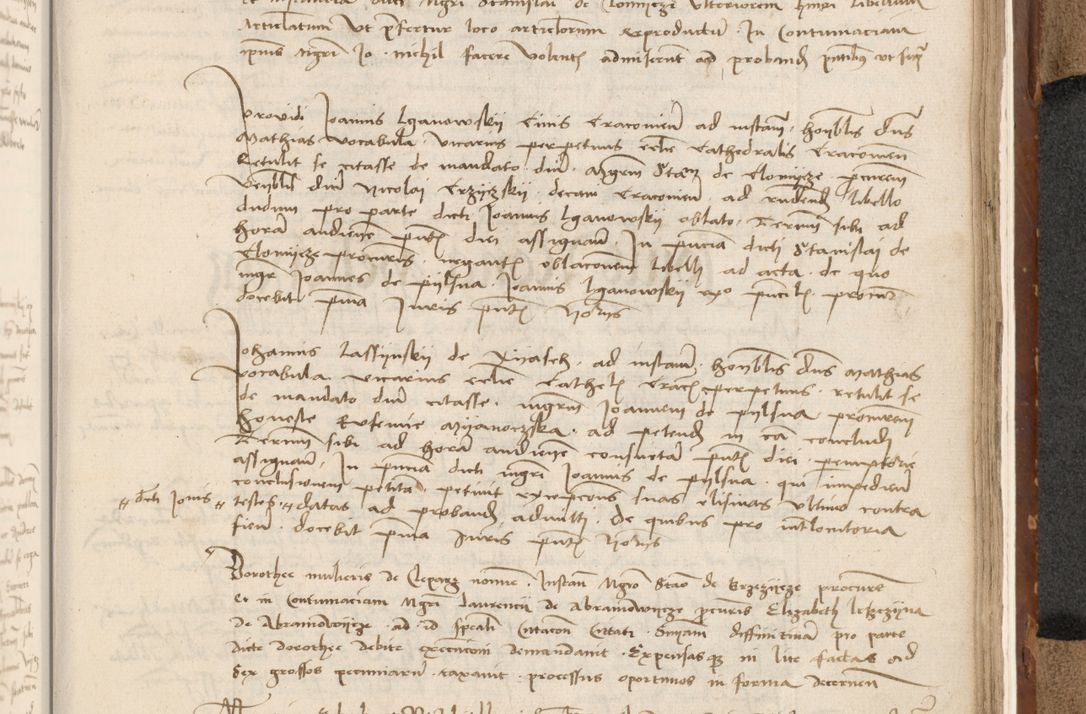 Zdjęcie nr 584 dla obiektu archiwalnego: [Acta actorum vicarialia coram Johanne de Goslaw]