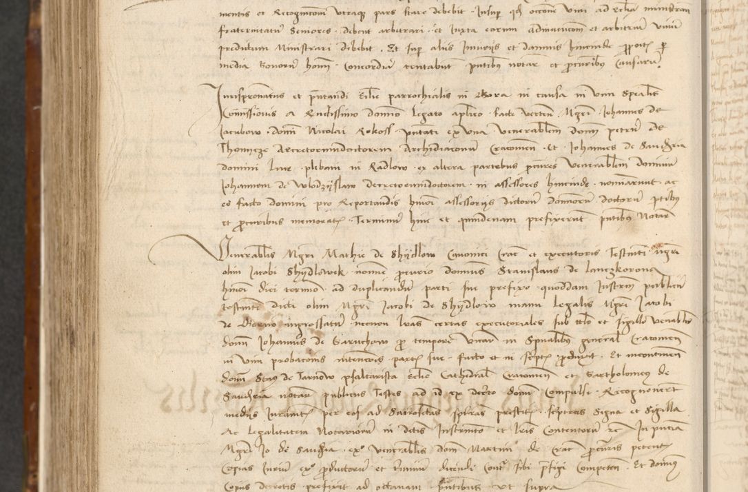 Zdjęcie nr 579 dla obiektu archiwalnego: [Acta actorum vicarialia coram Johanne de Goslaw]