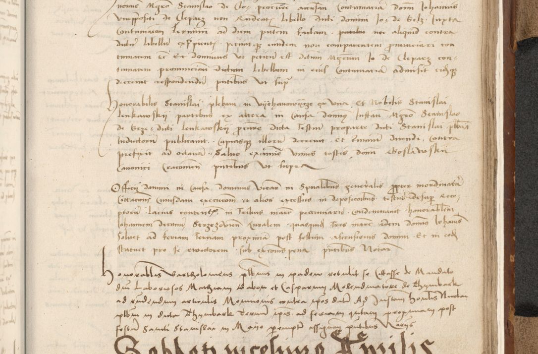 Zdjęcie nr 576 dla obiektu archiwalnego: [Acta actorum vicarialia coram Johanne de Goslaw]