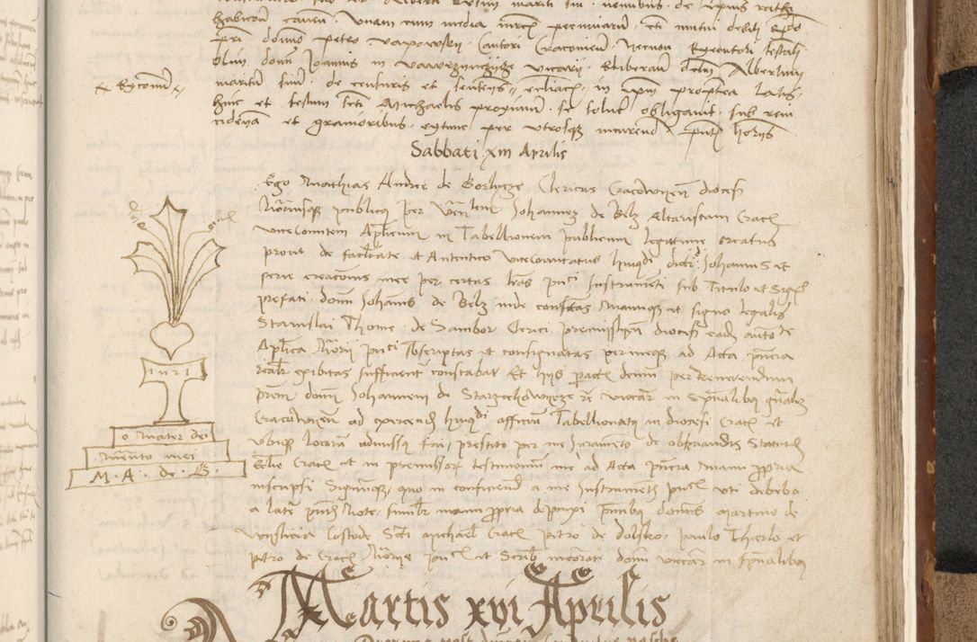 Zdjęcie nr 574 dla obiektu archiwalnego: [Acta actorum vicarialia coram Johanne de Goslaw]
