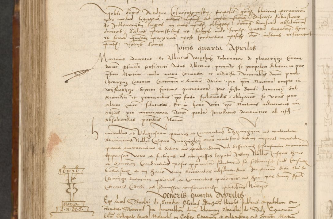 Zdjęcie nr 573 dla obiektu archiwalnego: [Acta actorum vicarialia coram Johanne de Goslaw]