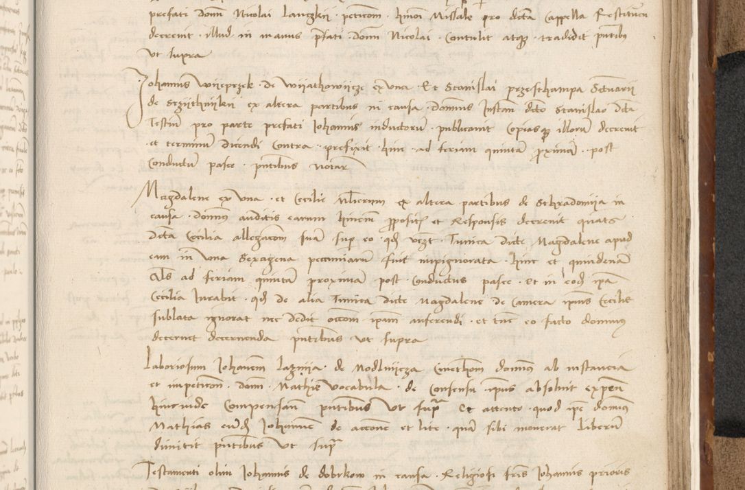 Zdjęcie nr 566 dla obiektu archiwalnego: [Acta actorum vicarialia coram Johanne de Goslaw]