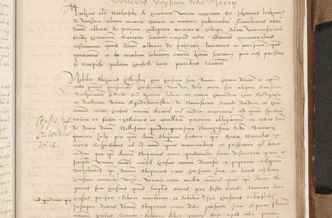 Zdjęcie nr 560 dla obiektu archiwalnego: [Acta actorum vicarialia coram Johanne de Goslaw]