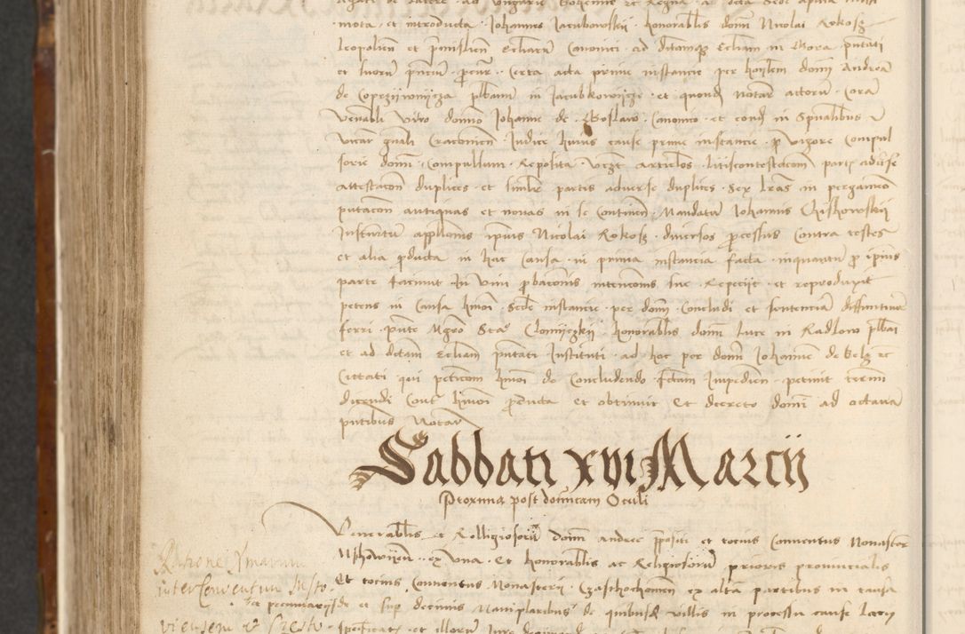 Zdjęcie nr 549 dla obiektu archiwalnego: [Acta actorum vicarialia coram Johanne de Goslaw]