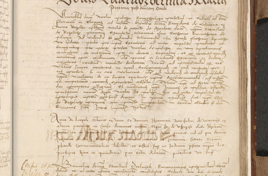 Zdjęcie nr 548 dla obiektu archiwalnego: [Acta actorum vicarialia coram Johanne de Goslaw]