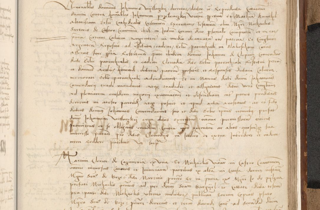 Zdjęcie nr 546 dla obiektu archiwalnego: [Acta actorum vicarialia coram Johanne de Goslaw]