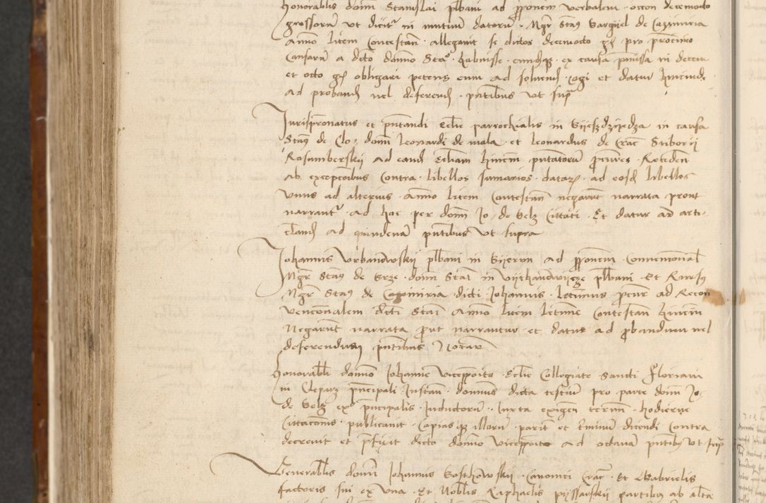 Zdjęcie nr 543 dla obiektu archiwalnego: [Acta actorum vicarialia coram Johanne de Goslaw]