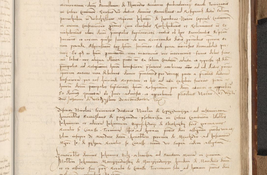 Zdjęcie nr 542 dla obiektu archiwalnego: [Acta actorum vicarialia coram Johanne de Goslaw]