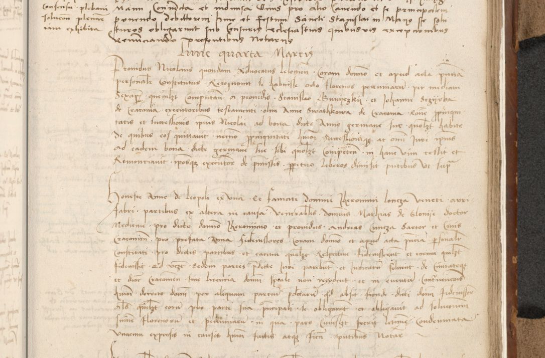 Zdjęcie nr 538 dla obiektu archiwalnego: [Acta actorum vicarialia coram Johanne de Goslaw]