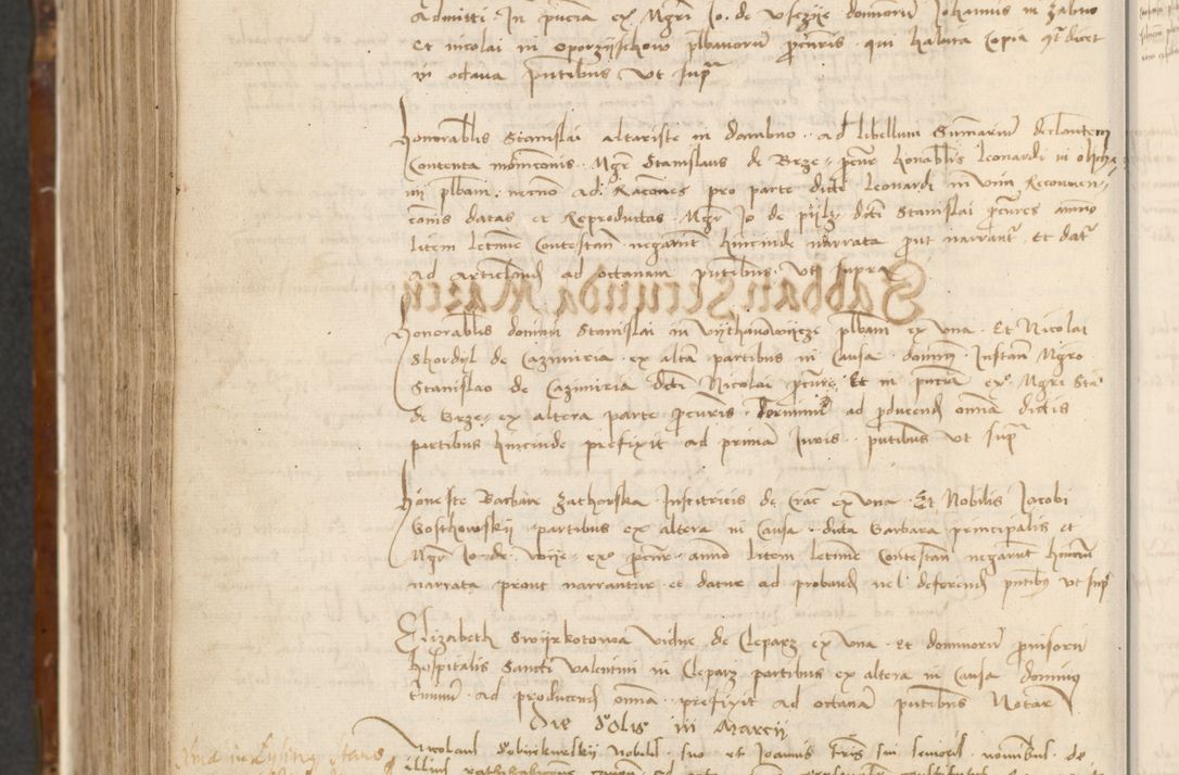 Zdjęcie nr 537 dla obiektu archiwalnego: [Acta actorum vicarialia coram Johanne de Goslaw]