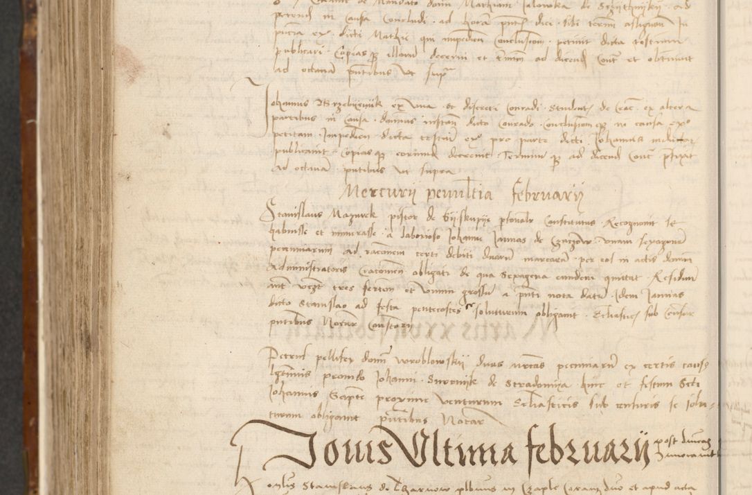 Zdjęcie nr 533 dla obiektu archiwalnego: [Acta actorum vicarialia coram Johanne de Goslaw]