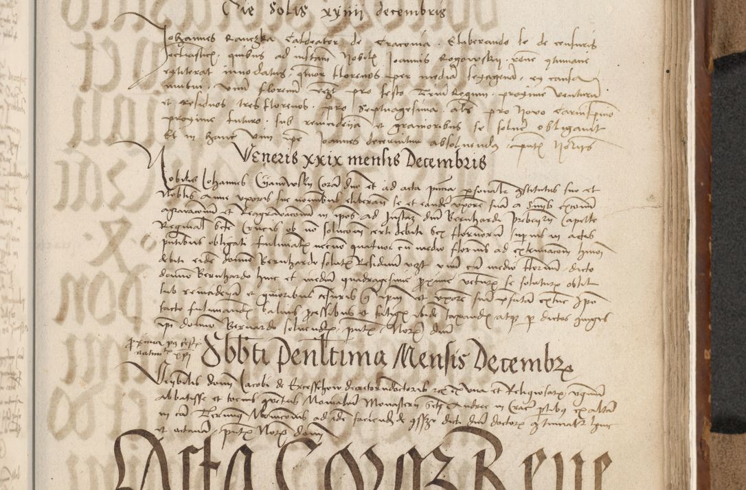 Zdjęcie nr 500 dla obiektu archiwalnego: [Acta actorum vicarialia coram Johanne de Goslaw]