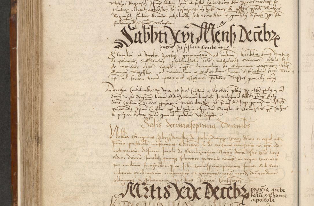 Zdjęcie nr 497 dla obiektu archiwalnego: [Acta actorum vicarialia coram Johanne de Goslaw]