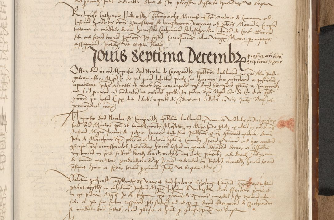 Zdjęcie nr 492 dla obiektu archiwalnego: [Acta actorum vicarialia coram Johanne de Goslaw]