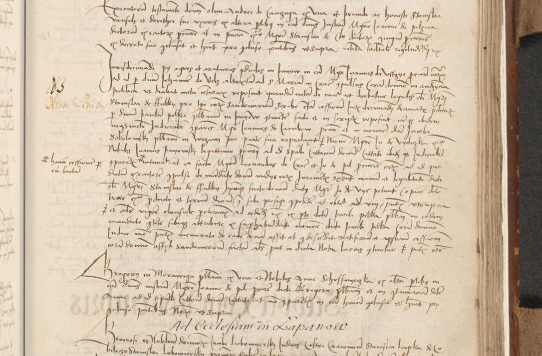 Zdjęcie nr 480 dla obiektu archiwalnego: [Acta actorum vicarialia coram Johanne de Goslaw]