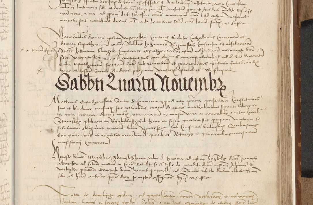 Zdjęcie nr 474 dla obiektu archiwalnego: [Acta actorum vicarialia coram Johanne de Goslaw]