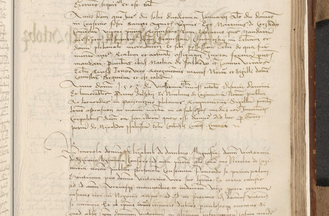 Zdjęcie nr 466 dla obiektu archiwalnego: [Acta actorum vicarialia coram Johanne de Goslaw]