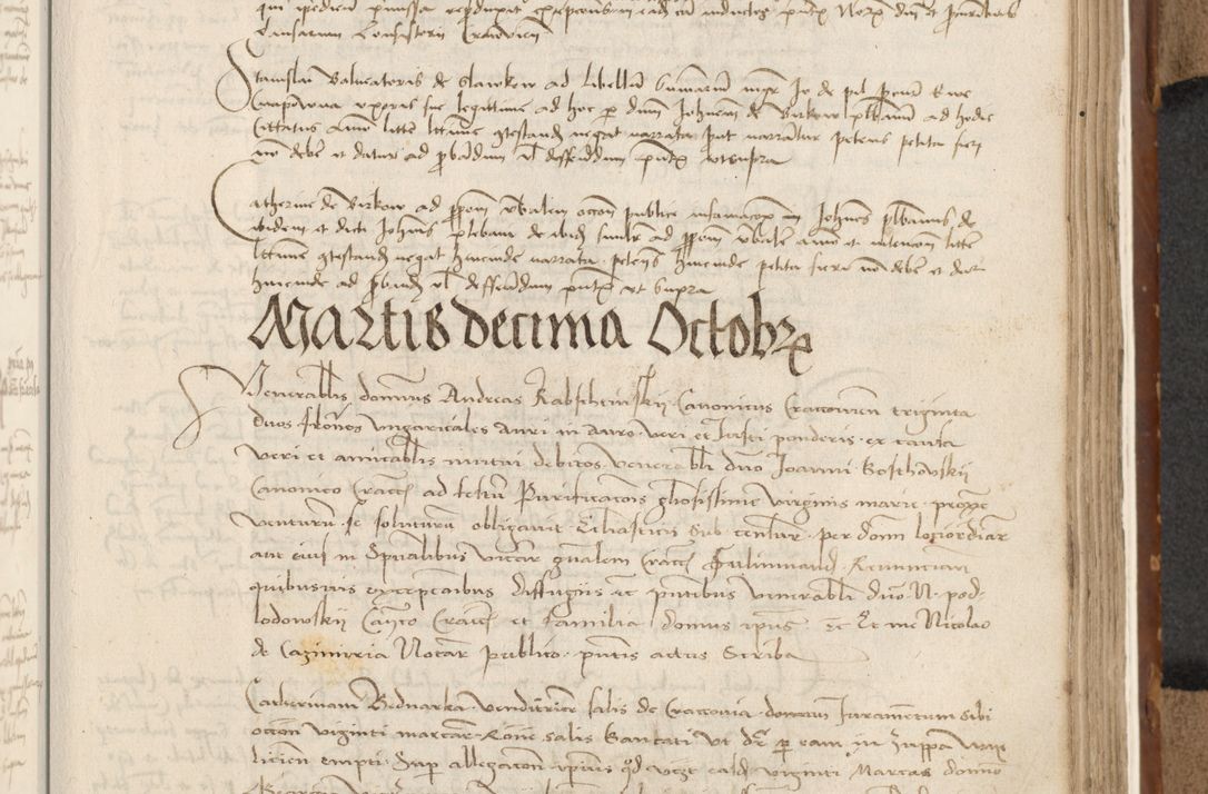 Zdjęcie nr 460 dla obiektu archiwalnego: [Acta actorum vicarialia coram Johanne de Goslaw]