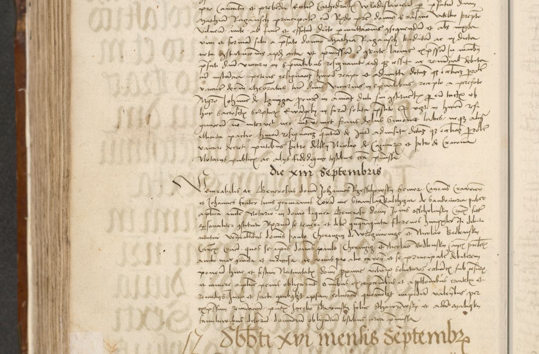 Zdjęcie nr 451 dla obiektu archiwalnego: [Acta actorum vicarialia coram Johanne de Goslaw]