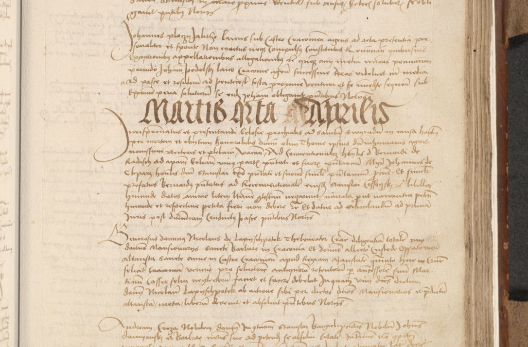 Zdjęcie nr 444 dla obiektu archiwalnego: [Acta actorum vicarialia coram Johanne de Goslaw]