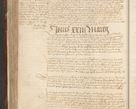 Zdjęcie nr 441 dla obiektu archiwalnego: [Acta actorum vicarialia coram Johanne de Goslaw]