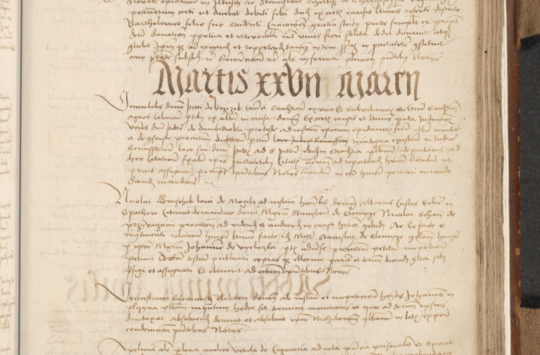 Zdjęcie nr 442 dla obiektu archiwalnego: [Acta actorum vicarialia coram Johanne de Goslaw]