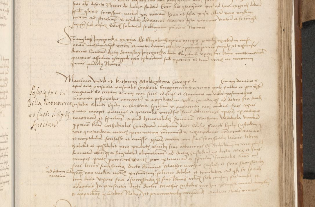 Zdjęcie nr 432 dla obiektu archiwalnego: [Acta actorum vicarialia coram Johanne de Goslaw]