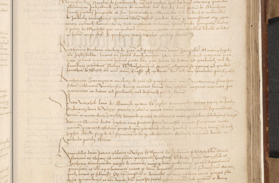 Zdjęcie nr 430 dla obiektu archiwalnego: [Acta actorum vicarialia coram Johanne de Goslaw]
