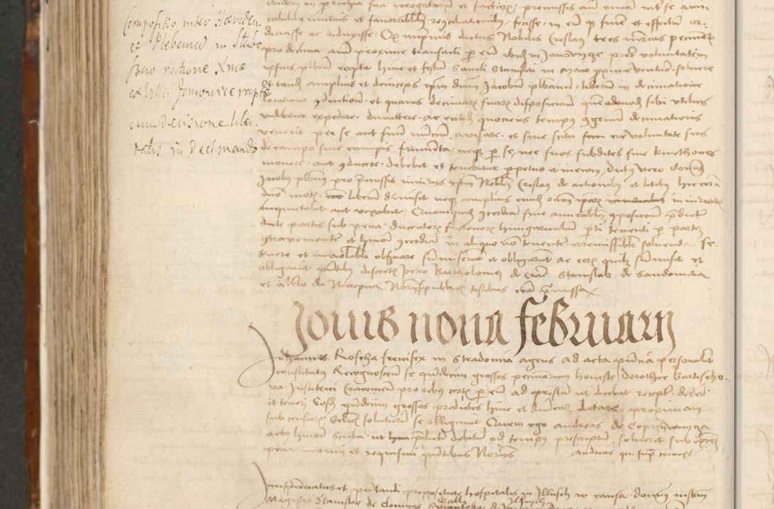 Zdjęcie nr 425 dla obiektu archiwalnego: [Acta actorum vicarialia coram Johanne de Goslaw]