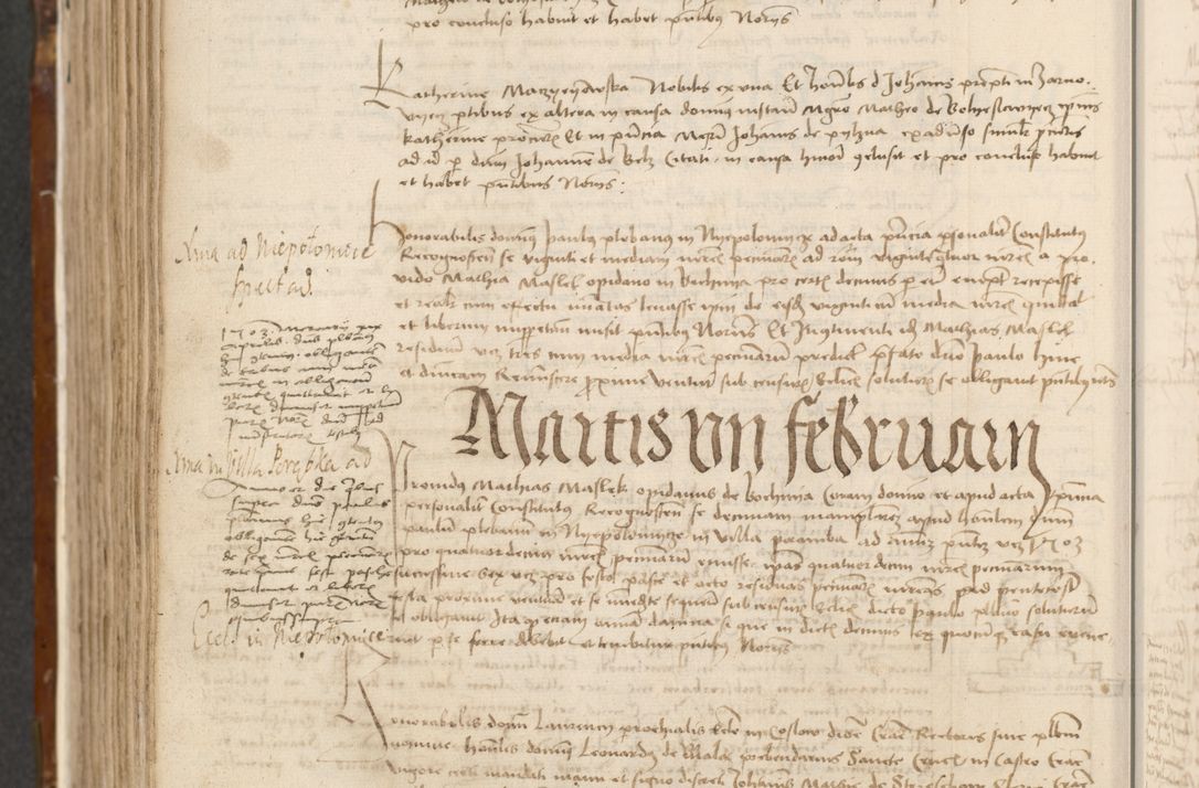 Zdjęcie nr 423 dla obiektu archiwalnego: [Acta actorum vicarialia coram Johanne de Goslaw]