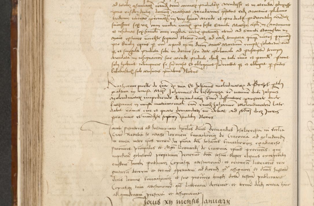 Zdjęcie nr 413 dla obiektu archiwalnego: [Acta actorum vicarialia coram Johanne de Goslaw]