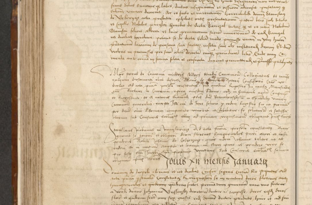 Zdjęcie nr 411 dla obiektu archiwalnego: [Acta actorum vicarialia coram Johanne de Goslaw]