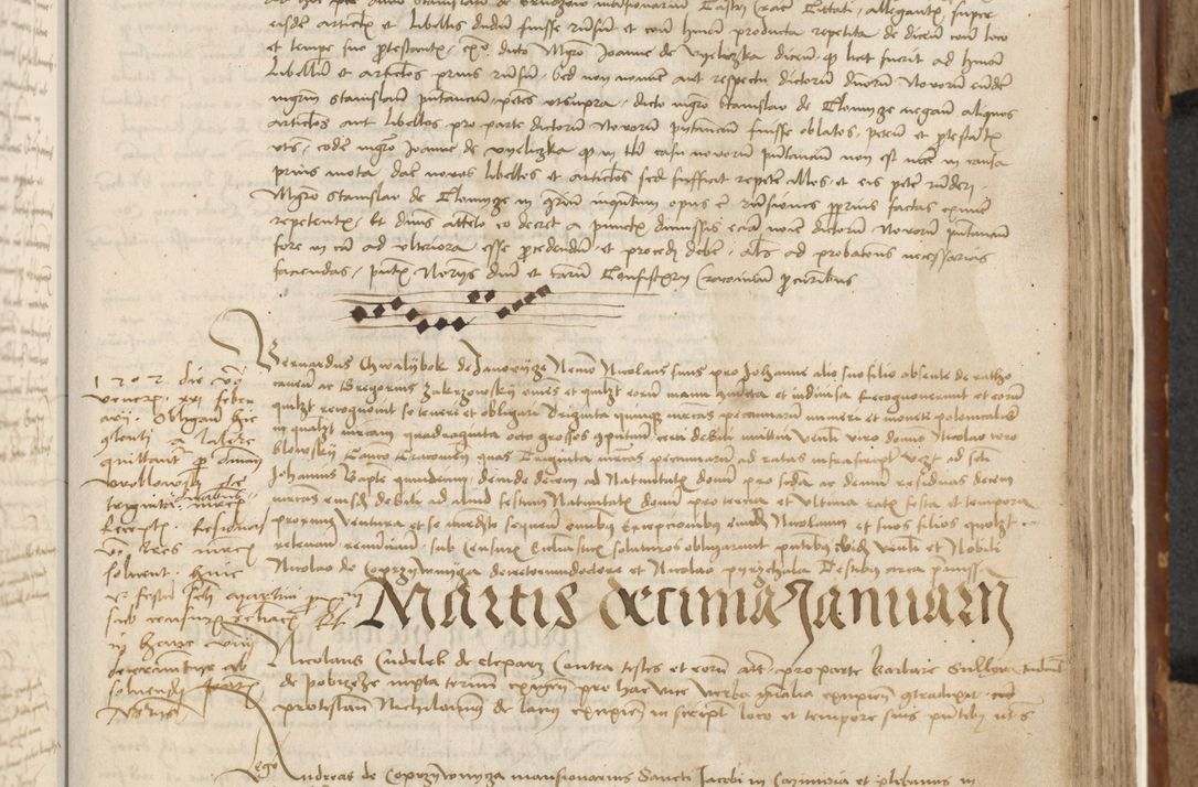 Zdjęcie nr 410 dla obiektu archiwalnego: [Acta actorum vicarialia coram Johanne de Goslaw]