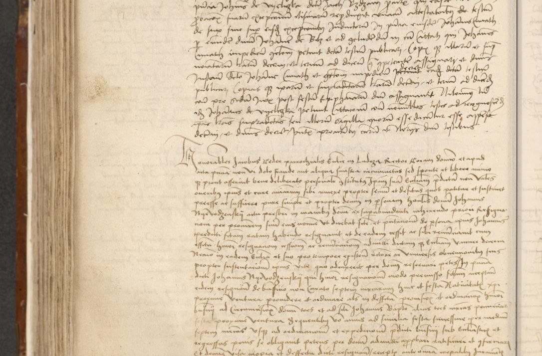 Zdjęcie nr 399 dla obiektu archiwalnego: [Acta actorum vicarialia coram Johanne de Goslaw]